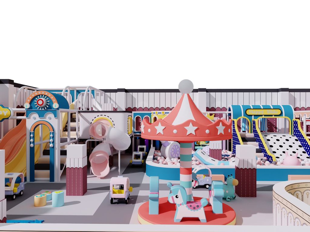 Mẫu thiết kế 3D khu vui chơi trẻ em HGO08