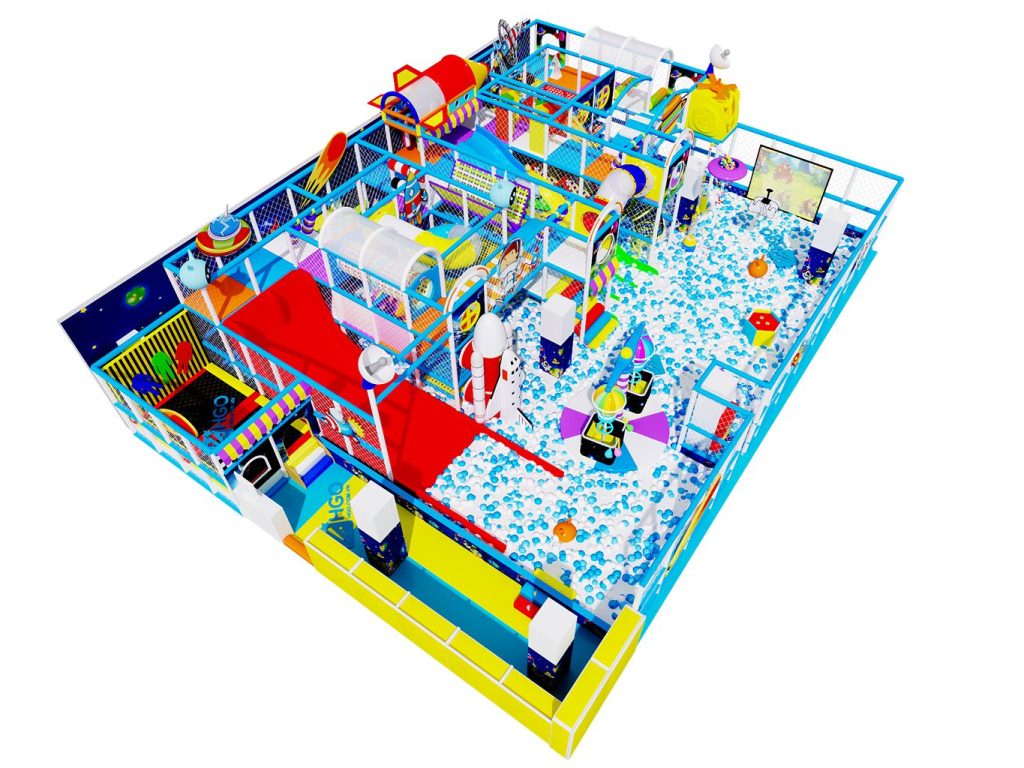 Mẫu thiết kế 3D khu vui chơi trẻ em tại quận Hoàn Kiếm